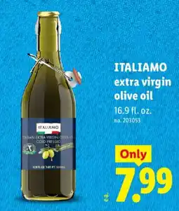 Lidl Italiamo extra virgin olive oil offer