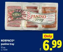 Lidl NorPaco panino tray offer