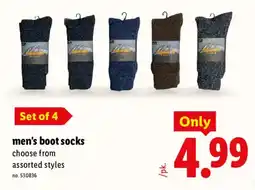 Lidl Bakka men's boot socks offer