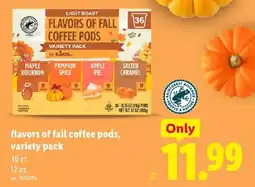 Lidl Lidl flavors of fall coffee pods offer