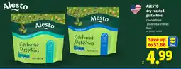 Lidl Alesto dry roasted pistachios offer