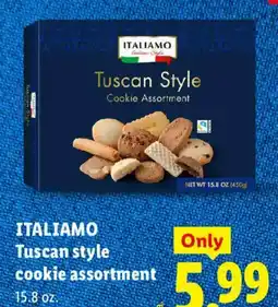Lidl Italiamo Tuscan style cookie assortment offer