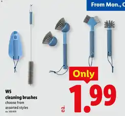 Lidl W5 cleaning brushes offer