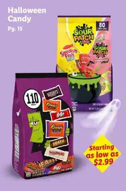 Lidl Halloween Candy offer