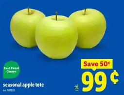 Lidl seasonal apple tote offer
