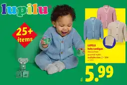 Lidl Lupilu baby cardigan offer