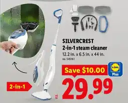 Lidl Silvercrest 2-in-1 steam cleaner offer