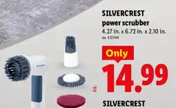 Lidl Silvercrest power scrubber offer