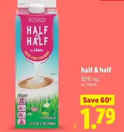 Lidl Lidl half & half offer