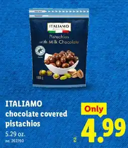Lidl Italiamo chocolate covered pistachios offer