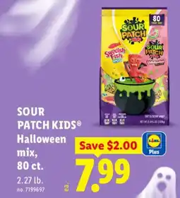 Lidl Sour Patch Kids Halloween mix offer