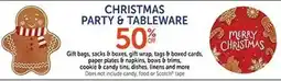 Hobby Lobby Christmas party & tableware offer