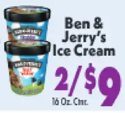 Marino's Supermarket Ben & Jerry's Ice Cream offer