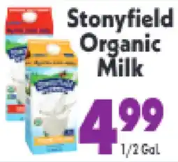 Marino's Supermarket Stonyfield Organic Milk offer