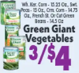 Marino's Supermarket Green Giant Vegetables offer
