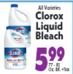 Marino's Supermarket Clorox Liquid Bleach offer