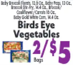 Marino's Supermarket Birds Eye Vegetables offer