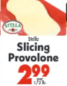 Marino's Supermarket Stella Slicing Provolone offer