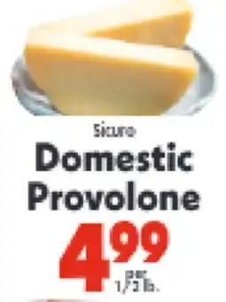 Marino's Supermarket Sicure Domestic Provolone offer