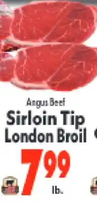Marino's Supermarket Angus Beef Sirloin Tip London Broil offer