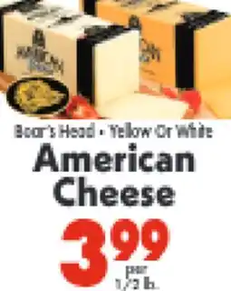 Marino's Supermarket Bear's Head • Yellow Or White American Cheese offer