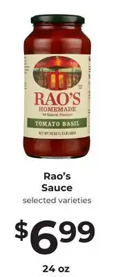 Lifethyme Rao's Sauce offer