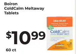 Lifethyme Boiron ColdCalm Meltaway Tablets offer