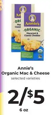 Lifethyme Annie's Organic Mac & Cheese offer
