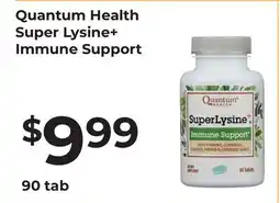 Lifethyme Quantum Health Super Lysine+ Immune Support offer