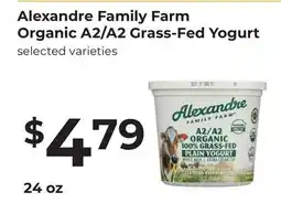 Lifethyme Alexandre Family Farm Organic A2/A2 Grass-Fed Yogurt offer