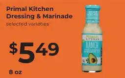 Lifethyme Primal Kitchen Dressing & Marinade offer