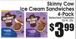 Supremo Foods Inc Skinny Cow Ice Cream Sandwiches offer