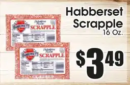 Supremo Foods Inc Habberset Scrapple offer