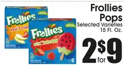 Supremo Foods Inc Frollies Pops offer