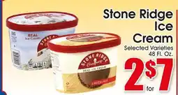 Supremo Foods Inc Stone Ridge Ice Cream offer