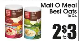 Supremo Foods Inc Malt O Meal Best Oats offer