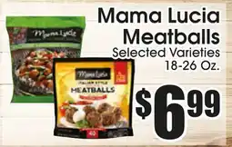 Supremo Foods Inc Mama Lucia Meatballs offer