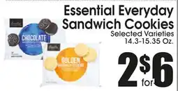 Supremo Foods Inc Essential Everyday Sandwich Cookies offer