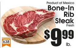 Supremo Foods Inc Bone-In Rib Steak offer