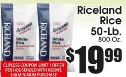 Supremo Foods Inc Riceland Rice offer