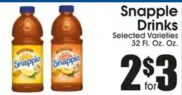 Supremo Foods Inc Snapple Drinks offer