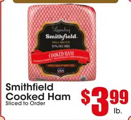 Supremo Foods Inc Smithfield Cooked Ham offer