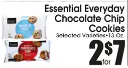 Supremo Foods Inc Essential Everyday Chocolate Chip Cookies offer