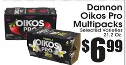 Supremo Foods Inc Dannon Oikos Pro Multipacks offer