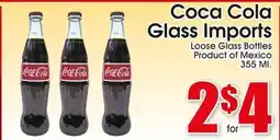 Supremo Foods Inc Coca Cola Glass Imports offer