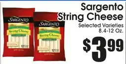 Supremo Foods Inc Sargento String Cheese offer
