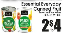Supremo Foods Inc Essential Everyday Canned Fruit offer