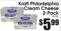 Supremo Foods Inc Kraft Philadelphia Cream Cheese offer