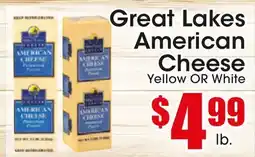 Supremo Foods Inc Great Lakes American Cheese offer