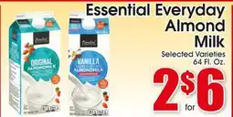 Supremo Foods Inc Essential Everyday Almond Milk offer